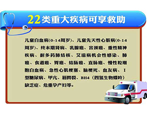 國家規(guī)定大病醫(yī)療救助包括哪些病..